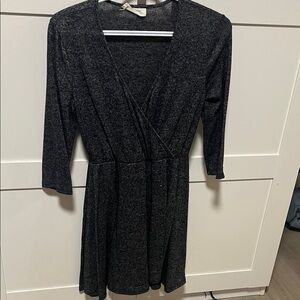 a new day Charcoal Long Sleeve Dress